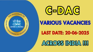 C-DAC Recruitment 2025 - Apply Online for Project Engineer, Project Associate and More Posts C-DAC Recruitment 2025 - Apply Online for Project Engineer, Project Associate and More Posts