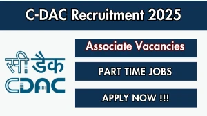 C-DAC Thiruvananthapuram Associate Recruitment 2025 - Apply Offline for 01 Posts