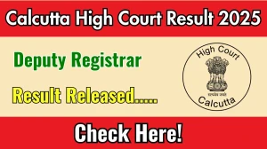 Calcutta High Court Deputy Registrar Result 2025 Out at calcuttahighcourt.gov.in, Direct Link to Download Result PDF Here Calcutta High Court Deputy Registrar Result 2025 Out at calcuttahighcourt.gov.in, Direct Link to Download Result PDF Here