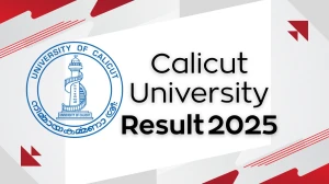 Calicut University Result 2025 Released at uoc.ac.in Direct Link to Download 1st, 2nd, 3rd, 4th, 5th Sem Result
