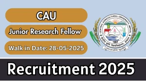 CAU Junior Research Fellow Recruitment 2025 – Walk in for 01 Posts