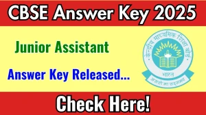 CBSE Junior Assistant Final Answer Key 2025 Out cbse.gov.in Download Junior Assistant Answer Key Here CBSE Junior Assistant Final Answer Key 2025 Out cbse.gov.in Download Junior Assistant Answer Key Here