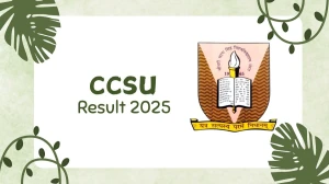 CCSU Result 2025 Released at ccsuniversityweb.in Direct Link to Download 1st, 3rd Sem Result