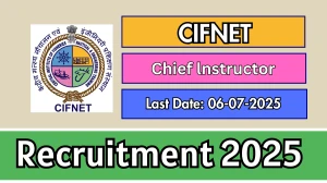 CIFNET Chief lnstructor Recruitment 2025 - Apply Offline