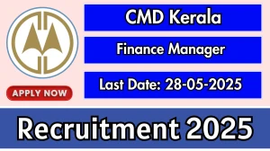 CMD Kerala Finance Manager Recruitment 2025 - Apply Offline CMD Kerala Finance Manager Recruitment 2025 - Apply Offline