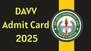DAVV Admit Card 2025 OUT davv.mponline.gov.in Check DAVV Even Semester Hall Ticket Details Here
