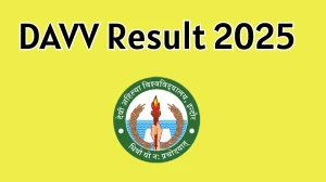 DAVV Result 2025 Out at dauniv.ac.in Direct Link to Download 1st and 4th Semester Result