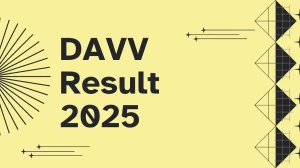 DAVV Result 2025 Released at dauniv.ac.in Direct Link to Download UG Course Result DAVV Result 2025 Released at dauniv.ac.in Direct Link to Download UG Course Result