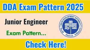 DDA JE Exam Pattern 2025