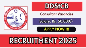 DDStCB Consultant Recruitment 2025 - Apply Online for 03 Posts DDStCB Consultant Recruitment 2025 - Apply Online for 03 Posts