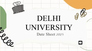 Delhi University Date Sheet 2025 Announced @ du.ac.in Details Here Delhi University Date Sheet 2025 Announced @ du.ac.in Details Here