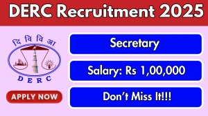 DERC Secretary Recruitment 2025 - Apply Offline