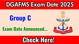 DGAFMS Group C Exam Date 2025 Announced at mod.gov.in Exam details here DGAFMS Group C Exam Date 2025 Announced at mod.gov.in Exam details here