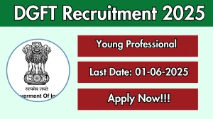 DGFT Young Professional Recruitment 2025 - Apply Offline