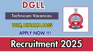 DGLL Technician Recruitment 2025 - Apply Offline for 01 Posts