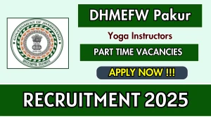 DHMEFW Pakur Yoga Instructors Recruitment 2025 - Apply Offline DHMEFW Pakur Yoga Instructors Recruitment 2025 - Apply Offline