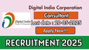 Digital India Corporation Consultant Recruitment 2025 - Apply Online
