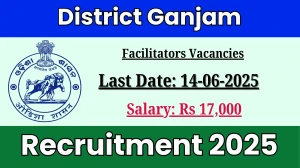 District Ganjam Facilitators Recruitment 2025 - Apply Offline