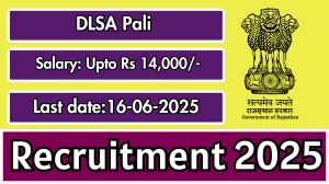 DLSA Pali Recruitment 2025 - Apply Offline for 07 Office Assistant, Office Peon and Other Posts
