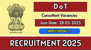 DoT Consultant Recruitment 2025 - Apply Offline for 01 Posts DoT Consultant Recruitment 2025 - Apply Offline for 01 Posts