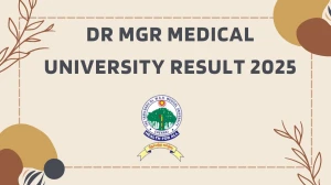 Dr MGR Medical University Result 2025 Released at tnmgrmuexam.ac.in Direct Link to Download 1st, 3rd and 8th Semester Result