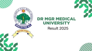Dr MGR Medical University Result 2025 Released at tnmgrmuexam.ac.in Direct Link to Download 7th Sem Result