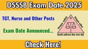 DSSSB Various Posts Exam Date 2025 Announced at dsssb.delhi.gov.in Exam details here
