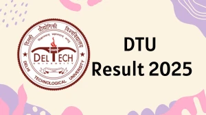 DTU Result 2025 Released at dtu.ac.in Direct Link to Download 1st Sem Result