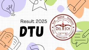 DTU Result 2025 Released at dtu.ac.in Direct Link to Download 5th Sem Result