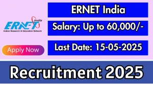 ERNET India Consultant Recruitment 2025 - Apply Offline
