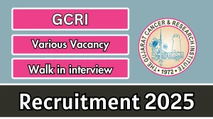 GCRI Recruitment 2025 - Walk in for 12 Neuro Surgeon, Senior Resident