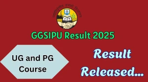 GGSIPU Result 2025 Out at ggsipu.ac.in Direct Link to Download UG and PG Course Result