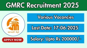 GMRC Recruitment 2025 - Apply Online for 10 Assistant Manager, Section Engineer and Other Posts