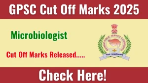 GPSC Microbiologist Cut Off Marks 2025 has released: Check Cut off Marks here gpsc.gujarat.gov.in