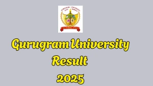 Gurugram University Result 2025 Released at gurugramuniversity.ac.in Direct Link to Download ODD Semester Result