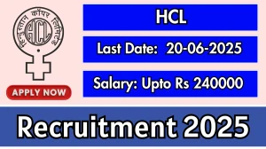 HCL Assistant General Manager Recruitment 2025 - Apply Offline for 01 Posts