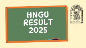 HNGU Result 2025 Released at ngu.ac.in Direct Link to Download 1st, 3rd, 4th, 6th, 7th Sem Result