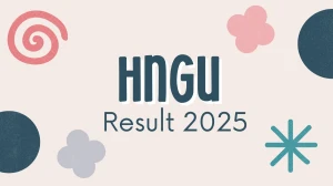 HNGU Result 2025 Released at ngu.ac.in Direct Link to Download 1st, 7th Semester Result