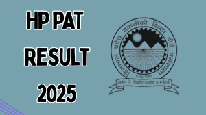HP PAT Result 2025 Out at hptechboard.com How to check Results Here