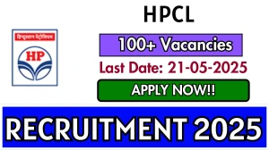 HPCL Junior Executive Recruitment 2025 - Apply Online for 103 Posts