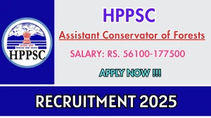 HPPSC Assistant Conservator Recruitment 2025 - Apply Online for 08 Posts HPPSC Assistant Conservator Recruitment 2025 - Apply Online for 08 Posts