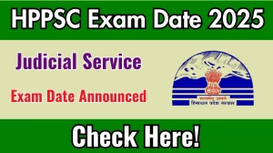 HPPSC Judicial Service Mains Exam Date 2025 Announced at hppsc.hp.gov.in Exam details here