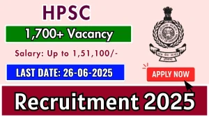 HPSC Post Graduate Teachers Recruitment 2025 - Apply Online for 1,711 Posts HPSC Post Graduate Teachers Recruitment 2025 - Apply Online for 1,711 Posts