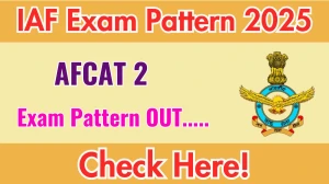 IAF AFCAT 2 Exam Pattern 2025