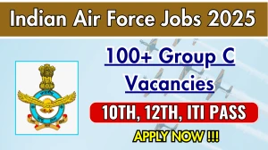 Indian Air Force Group C Recruitment 2025 - Apply Offline for 153 Posts Indian Air Force Group C Recruitment 2025 - Apply Offline for 153 Posts