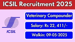 ICSIL Veterinary Compounder Recruitment 2025 – Walk in