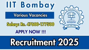 IIT Bombay Recruitment 2025 - Apply Online for 05 Technical Officer, Editorial Assistant and More Posts IIT Bombay Recruitment 2025 - Apply Online for 05 Technical Officer, Editorial Assistant and More Posts