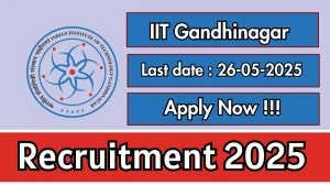 IIT Gandhinagar Postdoctoral Recruitment 2025 - Apply Online