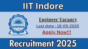 IIT Indore Engineer Recruitment 2025 - Apply Online