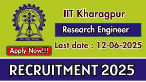 IIT Kharagpur Research Engineer Recruitment 2025 - Apply Online IIT Kharagpur Research Engineer Recruitment 2025 - Apply Online